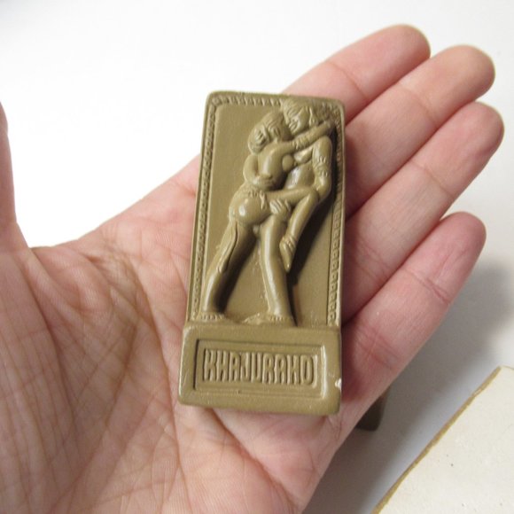 Vintage Khajuraho plaster tiles - Picture 6 of 15